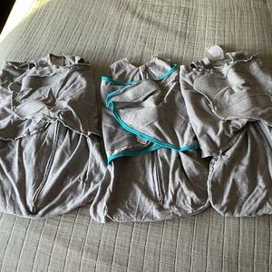 Halo Swaddle sleep sack Gray size newborn/ 0-3 months